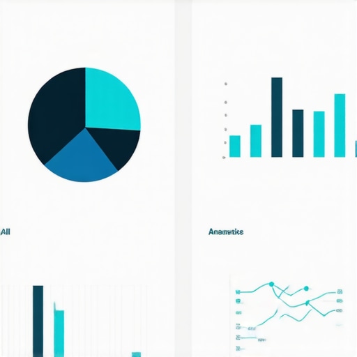 Futuristic SEO dashboard with AI insights and structured data visualization