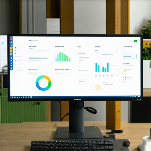 SEO expert analyzing backlinks and trust metrics on a digital dashboard.