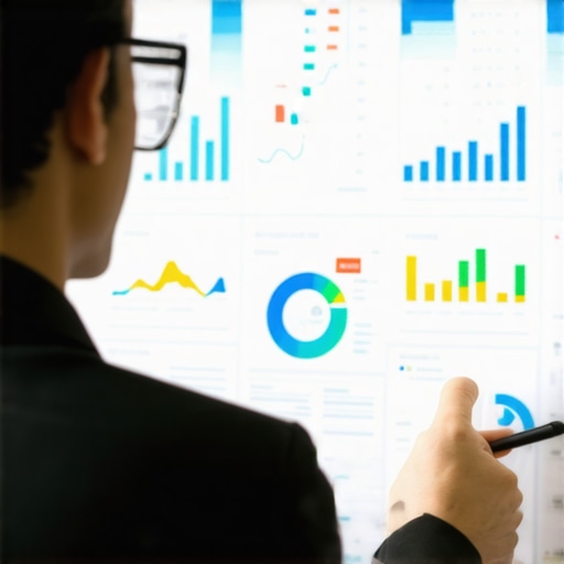 SEO specialist reviewing website trust and authority metrics