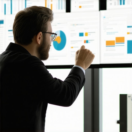 SEO expert reviewing website analytics and backlinks