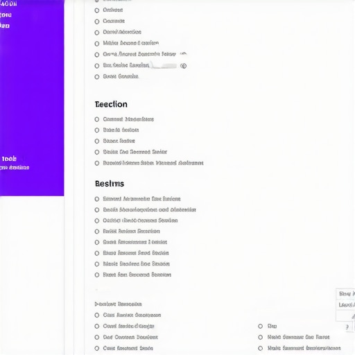 Screenshot showing technical SEO audit results with highlighted issues.