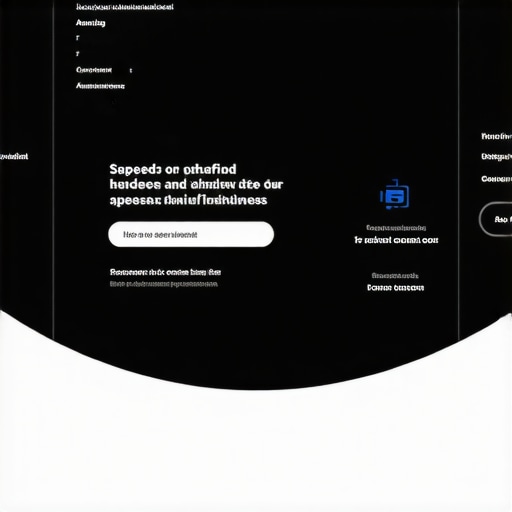Screenshot of website optimization tools improving site speed and mobile responsiveness.